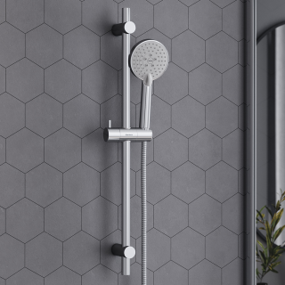 Душевой гарнитур RedBlu by Damixa Origin One 918100000 штанга 700 мм